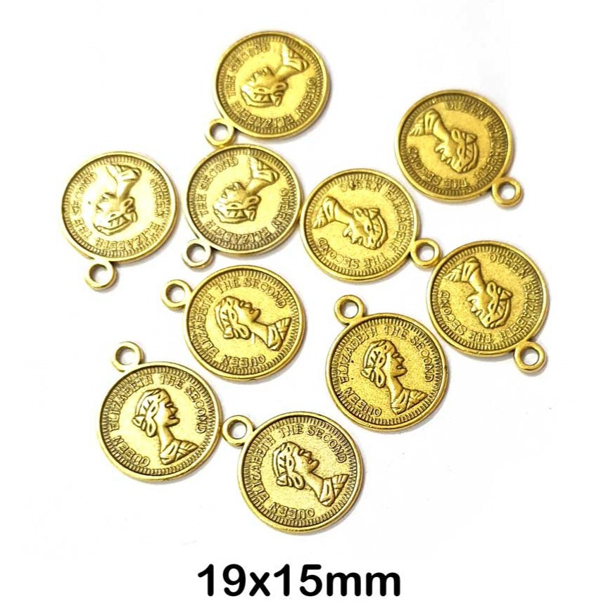 Queen Elizabeth Second Coin Necklace