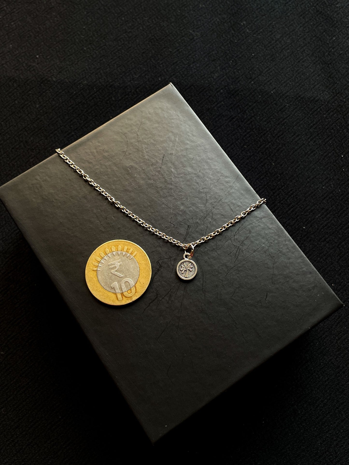 Miami Coin Silver Pendant With Chain | Paid Orders Only