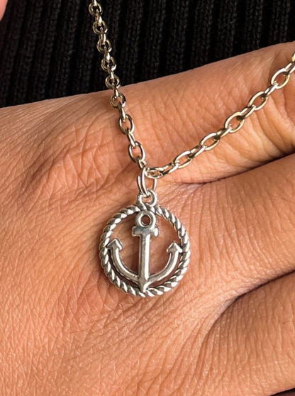 Anchor Coin Charms