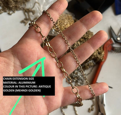 Antique Golden Anti-Tarnish Chain