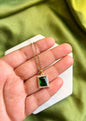 Emerald Promise Stainless Steel Necklace Women