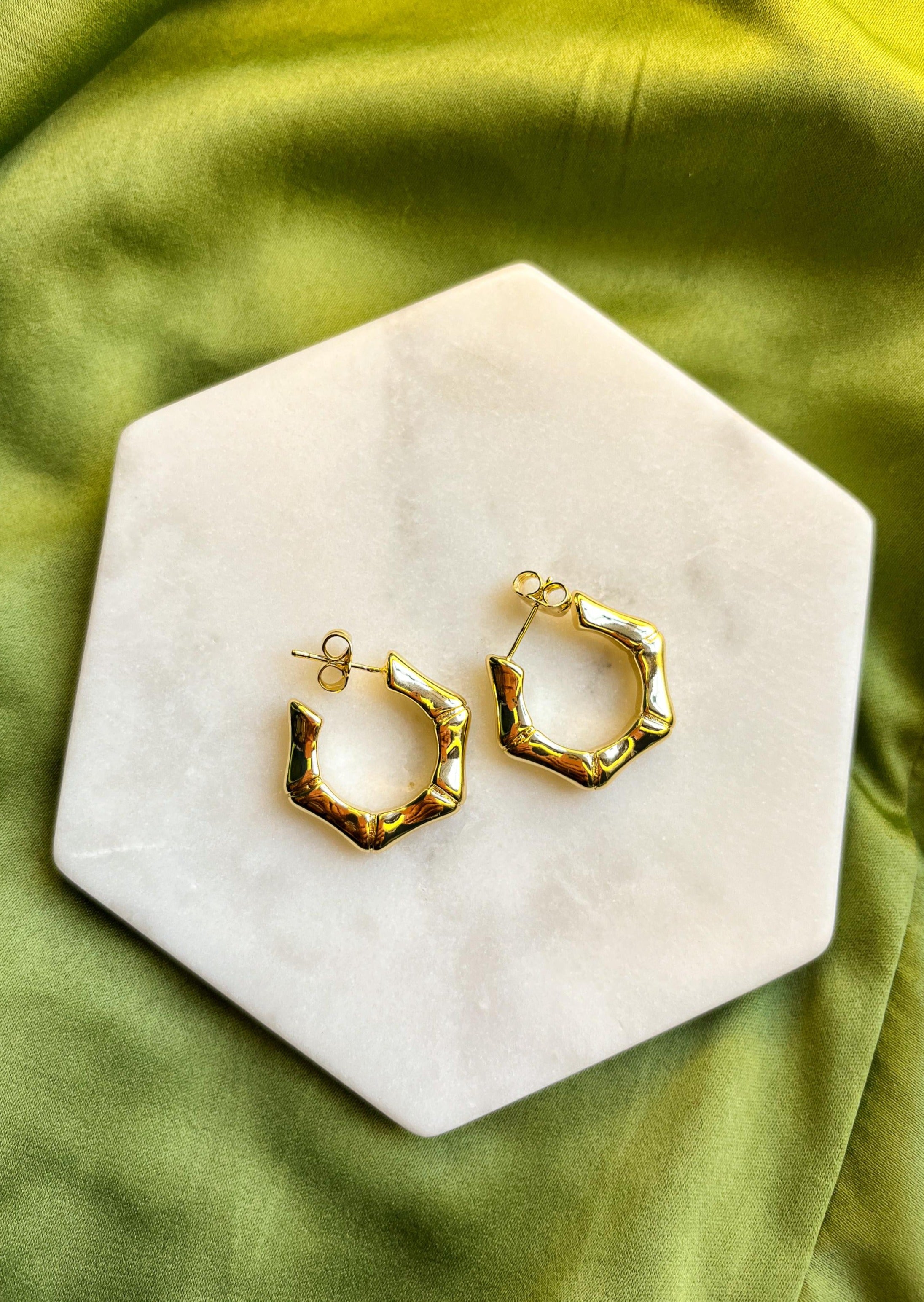 18k Gold Earrings - Temu